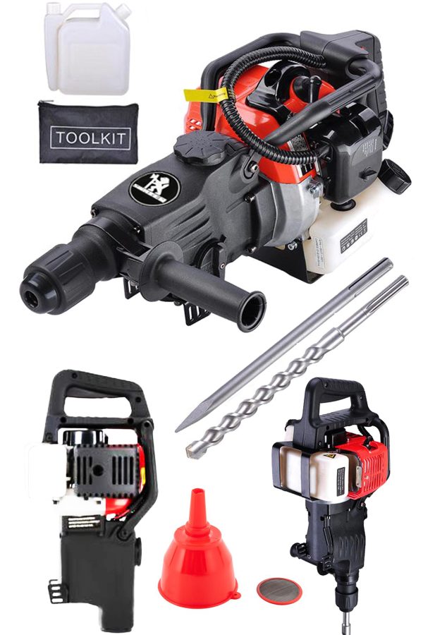 Swazer Benzinli Kırıcı Delici Hilti 1200W  SW-58 1.2Kw - Görsel 5