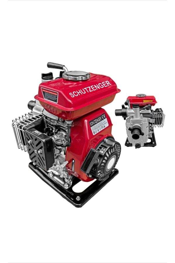 SCHUTZENGER Germany Profesyonel 3.5 Hp Benzinli Su Pompası 1 İnç 3,5 Hp Sc-40a