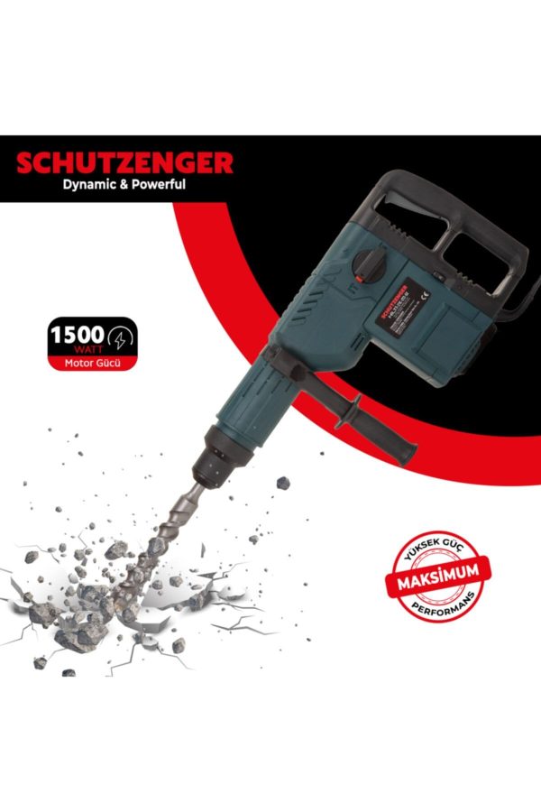 SCHUTZENGER 3 Fonksiyonlu Kırıcı - Delici Hilti S1c-52mm 16 Kg 52mm Sds Max - Görsel 2