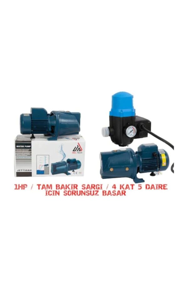 SCHUTZENGER Bakır Sargı Paket Hidrofor Multi Jet-750 4 Kat 5 Daire Stx-ibl-750 - Görsel 2