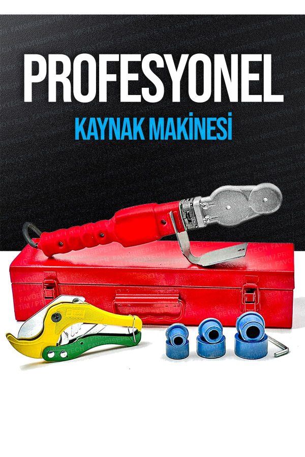 Profesyonel Prox Boru Kaynak Mini Makina Seti Plastik Boru Kaynak Makinesi Paket Set - Görsel 2