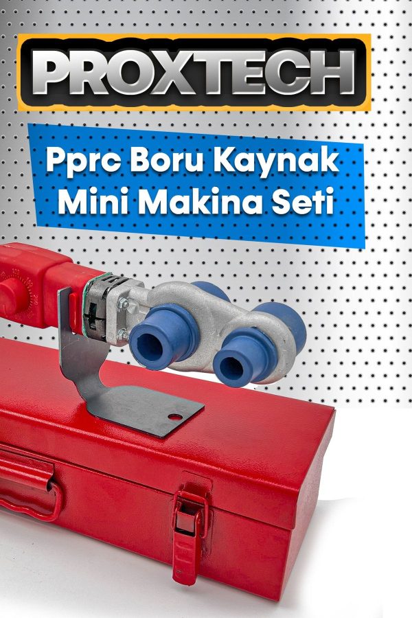 Proxtech Kaydırmaz Kalınlaştırılmış Metal Çanta Panel Pprc Boru Kaynak Mini Makina Seti Makas Hediye - Görsel 3