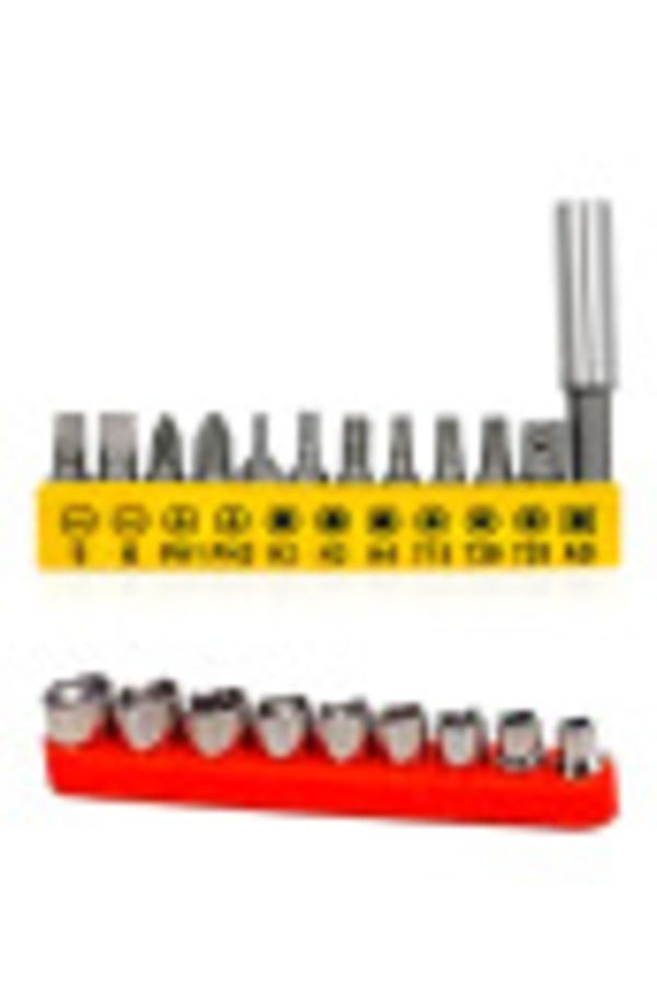 Çift Başlıklı Torx Anahtar Tornavida Matkap Adaptör Bits Esnek Açı Uzatma Çubugu T/h/ph/torx Set - Görsel 5